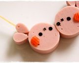 ＊キャラパン＊　ロールパンＤＥうさちゃん作り方2写真