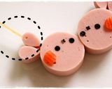 ＊キャラパン＊　ロールパンＤＥうさちゃん作り方3写真