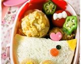 ＊キャラ弁＊　パンDEくまちゃん♥作り方8写真