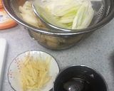 お肉とじゃが芋のネギ生姜炒め〜作り方3写真