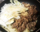 お肉とじゃが芋のネギ生姜炒め〜作り方6写真