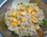 味噌とチーズの混ぜご飯作り方7写真