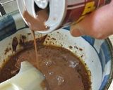 【杜氏流】酒粕風味HMチョコレートケーキ作り方1写真
