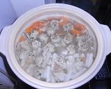 鶏団子が美味しい塩ちゃんこ鍋作り方4写真