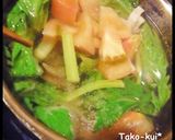 セロリの葉っぱスープ作り方1写真