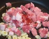 ポークとキノコのトマトソーススパゲティ作り方3写真
