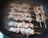 赤ワイン風味～鶏胸肉の串焼きライス作り方7写真