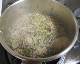 かぶの葉入りそぼろ丼作り方4写真
