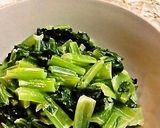 鶏肉と小松菜の♪カレーマヨ♪炒め作り方5写真