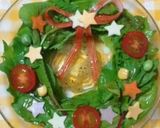クリスマスに☆簡単おしゃれなリースサラダ作り方3写真