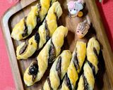 ザク々Cookieと粒あん入のねじりパイ作り方4写真