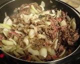 えのきが入ってちょっとヘルシーな牛丼　作り方3写真