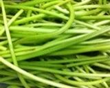 さつまいもの茎のきんぴら作り方2写真