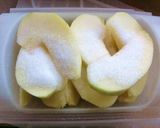 シャキシャキ林檎のロールパン✿作り方1写真