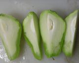 はやとうりの浅漬け&炒め物♪作り方2写真
