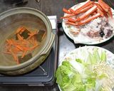 あんこうとかにの寄せ鍋作り方1写真