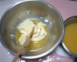 オレンジレアチーズケーキ☆作り方4写真
