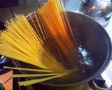 風味と食感！アンチョビとアスパラのパスタ作り方3写真