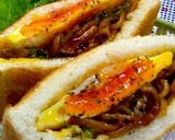 焼きそばサンド♡作り方4写真