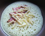 ホットケーキのベーコンチーズサンド作り方4写真