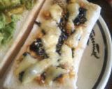 白菜と味噌の和風トースト　生姜風味作り方6写真