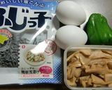 メンマ入りの塩昆布卵焼き作り方1写真