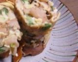 メンマ入りの塩昆布卵焼き作り方4写真