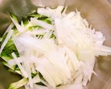切り干し大根と大根の、W大根サラダ作り方3写真