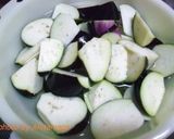 ピリうまっ!なすと厚揚げの甘辛煮作り方1写真