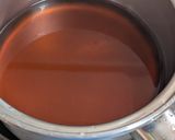出汁から作った鶏肉と卵の温かい蕎麦作り方7写真