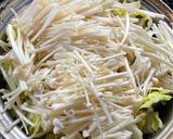 白菜とえのきのあん作り方4写真