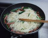 子ども大好き☆そうめんチャンプルー作り方5写真