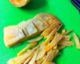 柿とニラのチヂミ作り方3写真