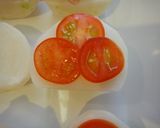 カブと生ハムの前菜バジルソース作り方2写真