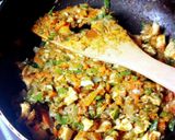 ごろごろチキンと野菜のドライカレー作り方4写真