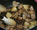 おもてなしに☆鶏じゃがのバルサミコ醤油風作り方4写真