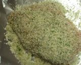 鶏胸肉の香味パン粉焼き☆トマトソースで♪作り方4写真