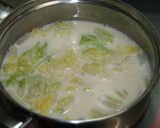 簡単♪白菜とツナの豆乳スープ作り方3写真