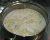 簡単♪白菜とツナの豆乳スープ作り方4写真