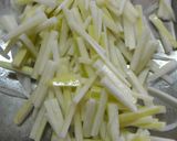 旬のさつまいもと大根の皮で絶品きんぴら！作り方3写真