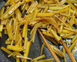 旬のさつまいもと大根の皮で絶品きんぴら！作り方10写真
