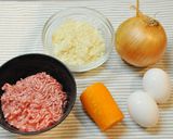 簡単☆和風おろしハンバーグ作り方1写真