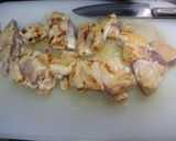 鶏の　トマト煮込み（フルーツソース）作り方4写真