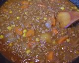 コロコロ野菜＆ひき肉カレー☆作り方7写真