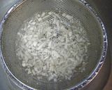 ひと味違うタルタルソース~柿とエビの前菜作り方3写真