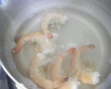 ひと味違うタルタルソース~柿とエビの前菜作り方10写真