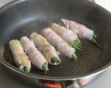 いんげんの肉巻きポン酢炒め作り方4写真