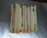 食パンでサンドウィッチ作り方8写真