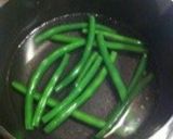 いんげんの胡麻和え作り方1写真
