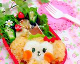 動物♬おさるさん♡キャラ弁作り方4写真